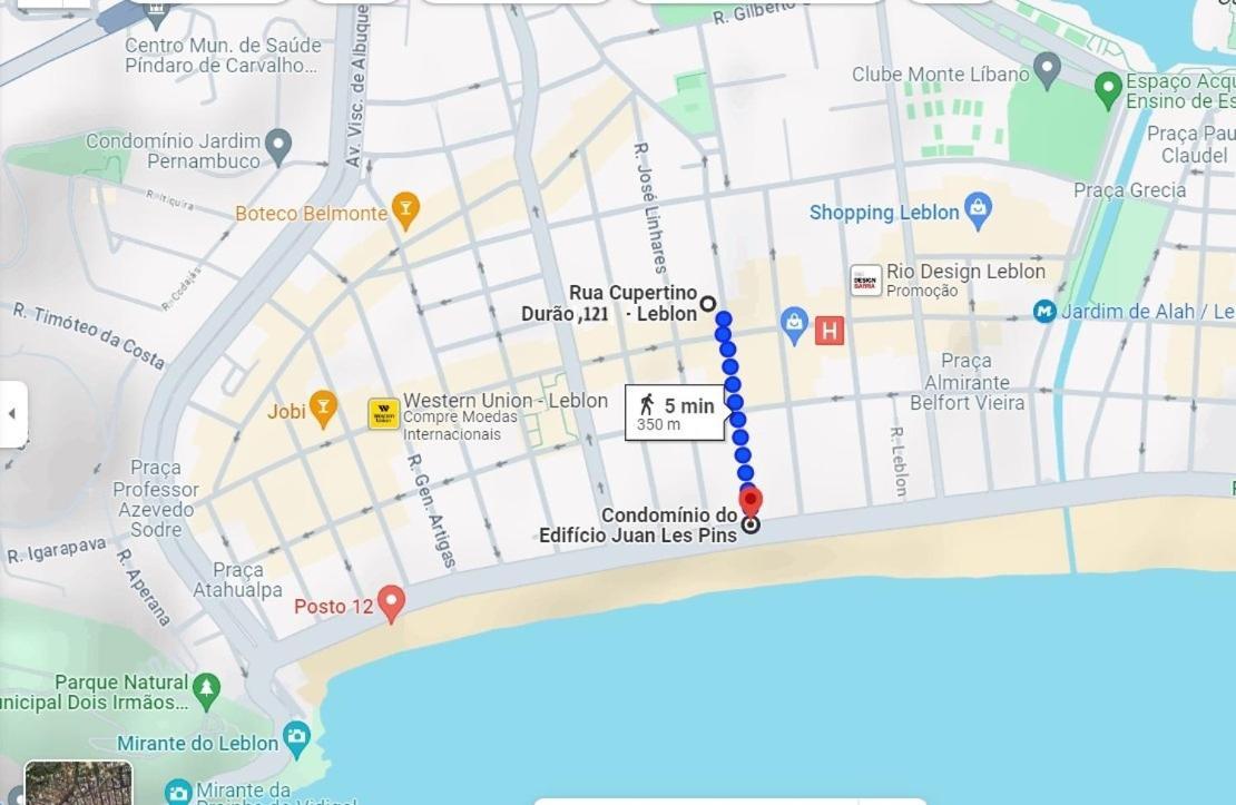 Linda Leblon Homestay - 3 Min To The Beach Ріо-де-Жанейро Екстер'єр фото